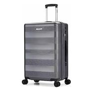 ASerZenith Valise de pesée Intelligente, Valise à Main de Grande capacité, Valise à Serrure à Combinaison, Valise résistante à l'usure (Argent 69 * 46 * 30 cm)