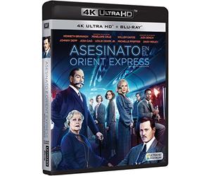 Asesinato En El Orient Express 4k Ultra-HD [Blu-ray](Importé d'Espagne, langues sur les détails)