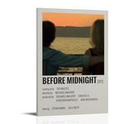 ASEUIYQWEH Affiche murale « Before Midnight » - Belle couverture - Décoration vintage - 60 x 90 cm - Style cadre