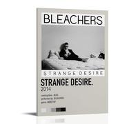 ASEUIYQWEH Bleachers Album Strange Desire Poster Art mural Belle couverture Design Peinture Décoration Vintage 30 x 45 cm Cadre