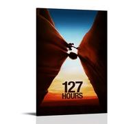 ASEUIYQWEH Poster 127 heures - Belle couverture - Décoration vintage - 20 x 30 cm - Style cadre
