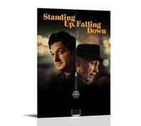 ASEUIYQWEH Poster avec inscription « Standing Up, Falling Down Down » - Belle couverture - Décoration vintage - 20 x 30 cm - Style cadre