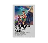 ASEUIYQWEH Poster « Children Who Chase Lost Voices » - Décoration murale vintage - 20 x 30 cm - Sans cadre