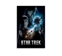 ASEUIYQWEH Poster de film Star Trek - Art mural - Belle couverture - Décoration vintage - 30 x 45 cm - Style sans cadre