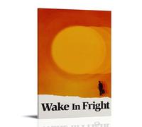 ASEUIYQWEH Poster de film Wake in Fright - Art mural - Belle couverture - Décoration vintage - 30 x 45 cm - Style cadre