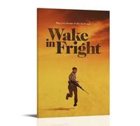 ASEUIYQWEH Poster de film Wake in Fright - Art mural - Belle couverture - Décoration vintage - 40 x 60 cm - Style cadre