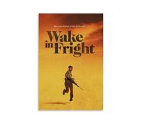 ASEUIYQWEH Poster de film Wake in Fright - Art mural - Belle couverture - Décoration vintage - 40 x 60 cm - Style sans cadre