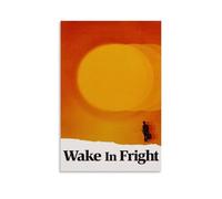 ASEUIYQWEH Poster de film Wake in Fright - Art mural - Belle couverture - Décoration vintage - 60 x 90 cm - Style sans cadre