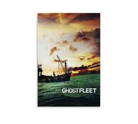 ASEUIYQWEH Poster de flotte fantôme - Décoration murale vintage - 40 x 60 cm - Sans cadre