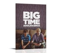 ASEUIYQWEH Poster mural Big Time Adolescence avec cadre - Belle couverture - Décoration vintage - 30 x 45 cm