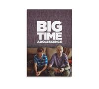 ASEUIYQWEH Poster mural Big Time Adolescence - Belle couverture - Décoration vintage - 20 x 30 cm - Style vintage