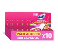 Asevi Bands Lot de 10 bandes de lessive pour machine à laver Color Protect | Maintient les tons vifs des vêtements, efficace dans l'eau froide et cycles courts, parfum floral et testé dermatologiquement