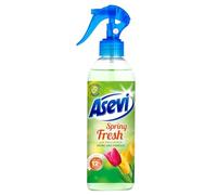 Asevi Désodorisant en spray pour la maison, la chambre et les tissus, 400 ml, fraîcheur printanière