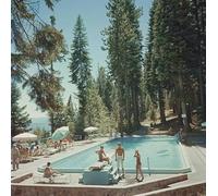 ASEXCE OLGNBY slim aarons paysage art mural moderne affiches et impressions piscine peinture sur toile photos esthétiques pour décor de salon 50x70cmx1 sans cadre
