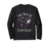 Asexual Celestial We Are All Stardust Ace Pride Moon Stars Manche Longue