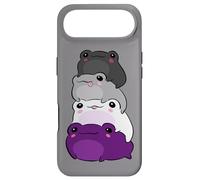Asexual Flag Color Frog Subtle Queer Pride LGBTQ Aesthetic Coque pour iPhone Air