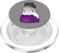 Asexual Flag Color Frog Subtle Queer Pride LGBTQ Aesthetic PopSockets PopGrip pour MagSafe