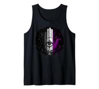 Asexual Pride main œil mystique et ésotérisme Débardeur