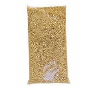 ASF Litière pour chat en maïs 19 kg (35 l) agglomérante - Litière naturelle 100 % maïs, faible poussière, anti-odeurs, biodégradable, sans parfum ni additifs chimiques, douce pour les pattes de chat