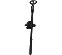 ASFASFq-1 ensemble de support de microphone rotatif en métal avec clip universel pour microphone - Bras de perche pour microphone - Trépied pour diffusion en direct - Chauffe-bras de bureau