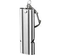Asfasfq-1 Pièce Sifflet De Survie,Sifflet Anti Agression Sifflet Repousse Sifflet D'urgence,Double Tubes Sifflet Secours Avec Porte-Clés,Sifflet Haute Décibel Pour Camping,Voyage,L'entraînement,Arbit