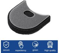 ASFASFq-1 Pièces Protection Anti-Vent pour Micro pour Insta360 GO 3/GO 3S,La coupe moulante en coton coupe-vent et antibruit réduit le bruit du vent - radio transparente