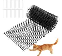 ASFASFq-1 Rouleaux 200 x 30 cm Tapis Anti-Chat avec Pointes Empêcher Les Animaux de S'approcher, Tapis Anti-Chat d'Epine Grille de Jardin Anti Chiens pour Les Jardins Intérieurs et Extérieurs