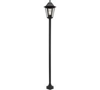 Asfasfq-10.009.14 Lampadaire Extérieur Led, 170 Cm, 60 W, Ampoule E27 Non Incluse