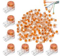 ASFASFq-100 PCS Connecteurs À Fils Simples K1,Connecteurs Épissure câble,UY Connecteur Etanche,Connecteur Robot Tondeuse,Connecteur fil Robot Tondeuse,Connecteur Cable Robot Tondeuse,Connecteur fil T