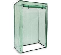 ASFASFq-10020027_345 Serre de jardin à tomates TOMMY Tente pour plantes Protection des légumes Toit abri hiver 150 x 100 x 50 cm PE housse résistante fleurs - Vert
