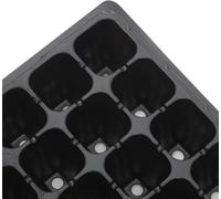 ASFASFq-10Pcs Plateau de Germination de Graines 128 Cellules Plateaux de Semis de Jardinage Plateau de Départ de Graines pour La Croissance des Graines à Partir de 80G