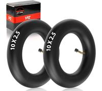 Asfasfq-1pz Uk4-15w Lot De 2 Chambres À Air Gonflables En Caoutchouc Antidérapant Pour Scooter Électrique De 10 Pouces Avec Valve À 45°