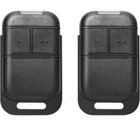 Asfasfq-2 Pack Remplacement Pour Somfy Télécommande 2401539, 433,42mhz, 2 Canaux, Compatible Avec Somfy Keypop Ns-2, Pour Portail Automatisé, Garage, Volet Roulant (Noir)