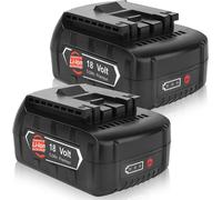 ASFASFq-2 Packs 5000mAh BAT610G Remplacement pour Bosch 18V Batterie BAT621 BAT609G BAT610G BAT618G BAT618 BAT619 BAT619G BAT620