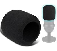 ASFASFq-2 pièces Microphone Pop Filter pour HyperX SoloCast, Housse de Protection en Mousse pour Pare-Brise