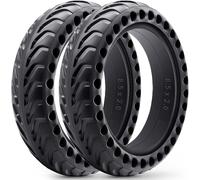 Asfasfq-2 Pièces Pneus 50/75-6.1 Pour Trottinette Electrique, Plein Pneu Tubeless Également Compatible Avec Tailles 8,5 X 2,0 Et 8 1/2 X 2, Résistants Aux Crevaisons, Aucun Entretien Nécessaire