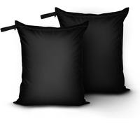Asfasfq-2 Pièces Sac Linge Sale 30x36cm Sac Maillot De Bain Mouillé Sale Impermeable Sac A Couches Bebe Wet Dry Bag Sac De Rangement Vêtements Pour Voyage Sport Maillots De Bain Natation Plage Gym