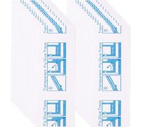 ASFASFq-24pcs Piège à Mouches pour Fenêtre Piège à Mouches Intérieur Piège à Mouches Stickers Fenêtre pour L'extérieur à L'intérieur École à Domicile pour Restaurant Cantine