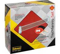 Asfasfq-40204 - Set De Ping-Pong Avec Filet, Deux Louches Et Deux Balles, Pour Un Montage Facile Sur Les Plateaux De Table, Pour En Route, En Vacances Ou Dans Le Jardin