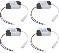 ASFASFq-4PCS Blocs Alimentation pour Panneau LED 8-24 W Transformateur Alimentation Non Isolé 24-86 V 280 MA pour Projecteur Plafonnier Lampadaire 75 X 34 X 20 Mm