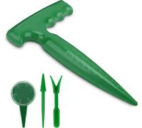 ASFASFq-4pcs D'outils de Semoir de Plantoir à Bulbes - Jardinière à Bulbe pour Plantation - Outil de Jardinage pour Semis de Légumes et de Fleurs Transplantation Facile