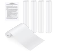 ASFASFq-5 Rouleaux Papier Thermique A4, Papier Imprimante Thermique pour Impression de Documents, Pages Web et Photos, Papier A4 Imprimante Séchage Rapide, Sans BPA