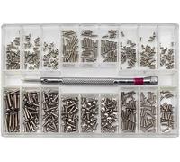 ASFASFq-500 Pièces Kit de vis pour Ordinateur Portable Universel et Disque Dur M.2 SSD, M2 M3 M2.5, Micro Vis de Réparation, Vis pour Lunettes, vis pour ordinateur, micro visserie pour Ordinateur Por