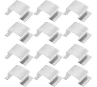 ASFASFq-50Pcs Clips de Verre à Effet de Serre Clips de Vitrage de Serre en Acier Inoxydable 25 mm X 10 mm X 15 mm Clips G à Ressorts en Verre de Serre Réparations de Vitrage Clips de Remplacement
