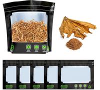 ASFASFq-6 Pcs pour Terploc Grove Bags, Sachets à Fermeture Éclair avec Contrôle de l'humidité intégré(58-62%), Sachets pour Cave à Herbe Réutilisables, Antistatiques et Résistants aux UV