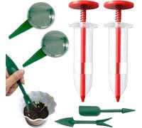 ASFASFq-6 Pièces Épandeur de Plantes, Outil de Jardinage pour Semoirs, Distributeur de Semences, Jardinière de Jardin à Main, pour Petits Outils à Main de Jardin pour Semer, Arroser