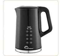 ASFASFq-8767 Black Digital, Bouilloire électrique, 1,7 L, Température réglable 40-100°C, Parois froides, Maintien au Chaud, 2200 W, Noire