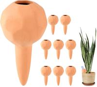 ASFASFq-8X Mini Cône en Argile Goutte à Goutte 70ml Globes D'arrosage en Céramique Arrosage Bouteille Automatique Terre Cuite pour Arroser Distributeur d'eau pour Plantes Terracotta Watering Pots
