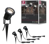 Asfasfq-98897 Garden Spot Special Line, Ip44 Gu10, 3x3,5w, 230v, 3000k, Noir Alu