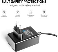 ASFASFq-9V Alimentation Chargeur pour Elliptique Domyos VE-530 VE530 VE 530 Elliptique Nordictrack E400 Bowflex Max Trainer M3 M5 M7 M8 HVT & Octane Fitness Q35 Q37 xR3 xR4 xR6 Adaptateur d'alimentat